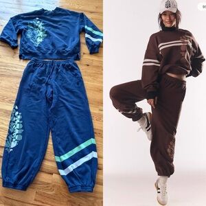 Selling as set!! FP Movement by Free People Blue Jogger Set